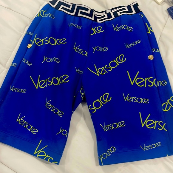 young versace shorts